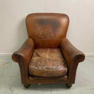 Leather Armchair Armchairs in East Gosford NSW Gumtree Australia