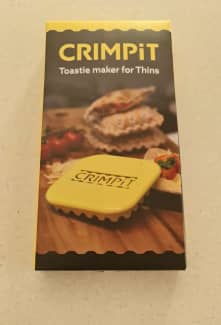 Create healthy toasted snacks in minutes using the CRIMPiT. Pop in any