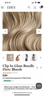 Clip in 2024 hair extensions gumtree