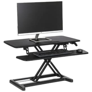 matrix sit stand desk large white