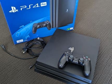 PS4 Pro 1TB Like New Complete with Original Boxes, Controller