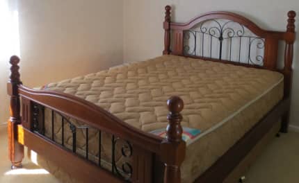 queen bed for sale olx