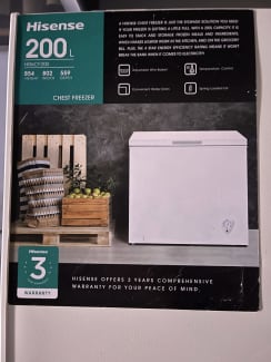 hisense 200l chest freezer hr6cf200