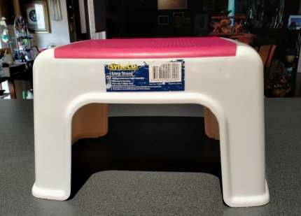 Syneco Step Stool Pink White Other Home Garden in South Morang VIC Gumtree Australia