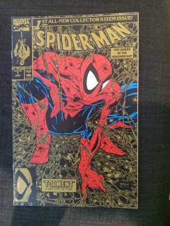 TODD MCFARLANE SPIDER MAN ISSUE 1 GOLD MARVEL COMICS | Comic Books |  Gumtree Australia Geelong City - Corio | 1308174651