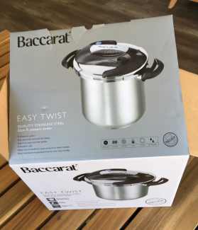 Baccarat Easy Twist 22cm 7 Litre Pressure Cooker Stainless Steel Small Appliances in Caroline Springs VIC Gumtree Australia