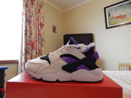 nike huarache mens purple