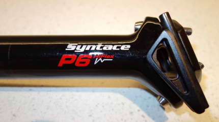 Syntace P6 Carbon HiFlex Bicycle Seatpost, 31.6mm by 400mm