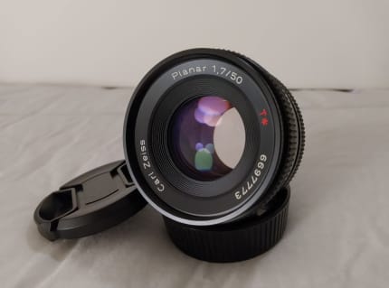 Contax Carl Zeiss Planar T* 50mm F/1.7 AEJ Prime Lens | Lenses