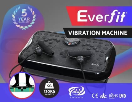 Everfit vibration machine online exercises