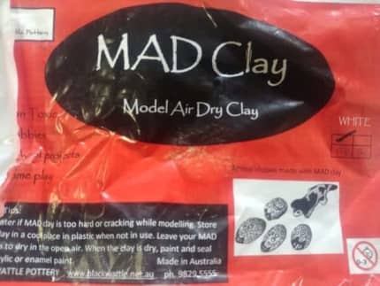 MAD CLAY - AIR DRY - WHITE (2kg)