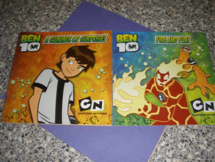 2 Cartoon Network BEN 10 Books-A Summer Of Surprise & Fire & Fur |  Children's Books | Gumtree Australia Brisbane North East - Albany Creek |  1306998217
