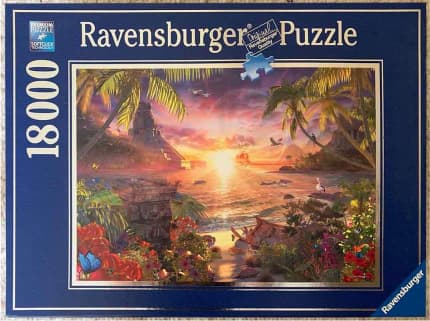 Ravensburger 17824 Jigsaw Puzzle PARADISE SUNSET 18000 pcs. 276 x 192 cm.  NEW