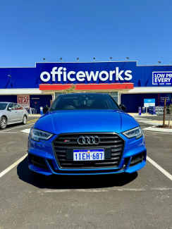 2020 AUDI S3 2.0 TFSI QUATTRO 7 SP AUTO S-TRONIC 4D SEDAN Canning Vale Canning Area Preview