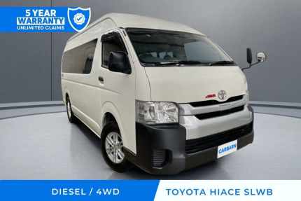 2019 Toyota Hiace High Roof SLWB 4WD Diesel 6 Speed Auto, 5-Year Warranty! Lidcombe Auburn Area Preview