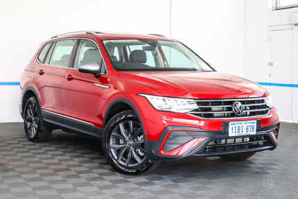 2023 Volkswagen Tiguan 5N MY23 132TSI Life DSG 4MOTION Allspace P8p8	kings Red Metallic 7 Speed Myaree Melville Area Preview