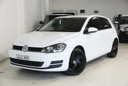 2016 Volkswagen Golf VII MY16 92TSI DSG White 7 Speed Sports Automatic Dual Clutch Hatchback Castle Hill The Hills District Preview