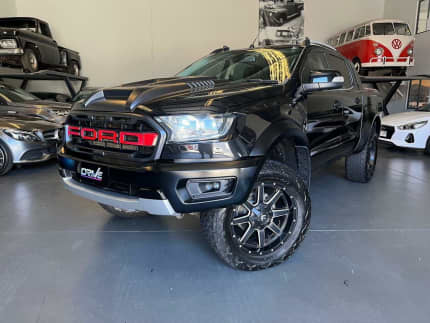 2012 Ford Ranger PX Wildtrak Double Cab Black 6 Speed Sports Automatic Utility Arundel Gold Coast City Preview
