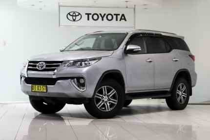 2015 Toyota Fortuner GUN156R GXL Silver Sky 6 Speed Automatic Wagon Waterloo Inner Sydney Preview