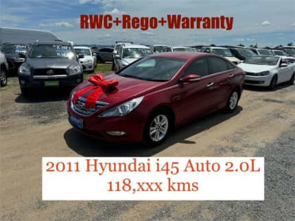 2011 Hyundai i45 YF MY11 Active Red 6 Speed Automatic Sedan Archerfield Brisbane South West Preview