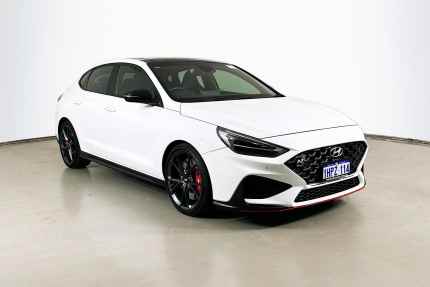 2022 Hyundai i30 Pde.v4 MY22 N Limited Edition White 8 Speed Auto Dual Clutch Fastback Bentley Canning Area Preview
