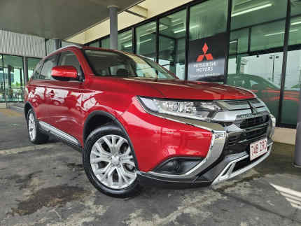 2020 Mitsubishi Outlander ZL MY20 ES AWD Red 6 Speed Constant Variable Wagon Bungalow Cairns City Preview
