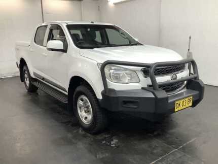 2016 Holden Colorado RG MY16 LS (4x4) White 6 Speed Automatic Crew Cab Pickup Cardiff Lake Macquarie Area Preview