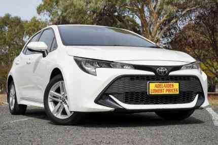 2019 Toyota Corolla Mzea12R Ascent Sport White 10 Speed Constant Variable Hatchback Melrose Park Mitcham Area Preview