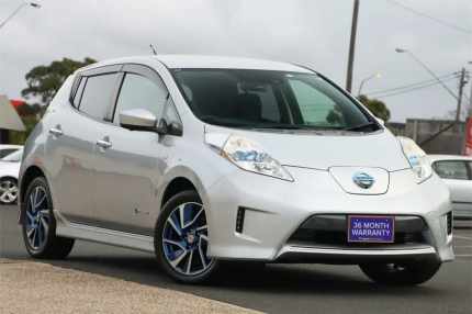 2017 Nissan Leaf AZE0 30G AERO STYLE (30 kWh) Silver Reduction Gear Hatchback Greenacre Bankstown Area Preview