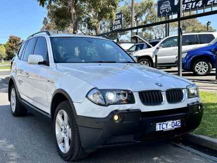 2004 BMW X3 E83 3.0I White 5 Speed Automatic Steptronic Wagon West Footscray Maribyrnong Area Preview