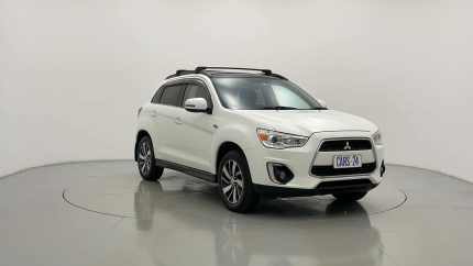 2014 Mitsubishi ASX XB MY15 XLS (2WD) White Continuous Variable Wagon Laverton North Wyndham Area Preview