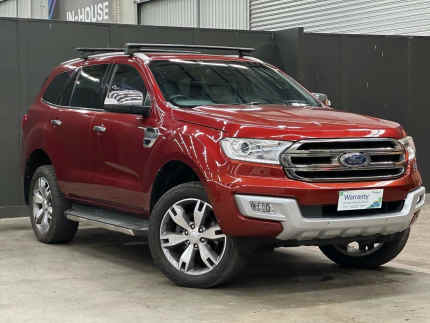 2017 Ford Everest UA Titanium Red 6 Speed Sports Automatic SUV Pinkenba Brisbane North East Preview