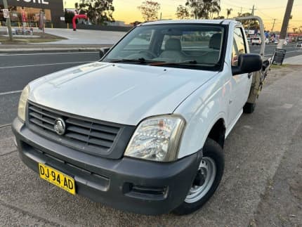 2004 Holden Rodeo RA DX White 5 Speed Manual Cab Chassis Lansvale Liverpool Area Preview