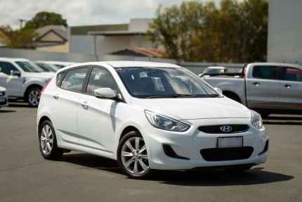2018 Hyundai Accent RB6 MY18 Sport White 6 Speed Manual Hatchback Moonah Glenorchy Area Preview