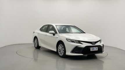 2021 Toyota Camry Axhv70R Ascent (Hybrid) Glacier White Continuous Variable Sedan Laverton North Wyndham Area Preview