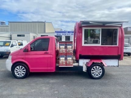 2008 Volkswagen Transporter COFFEE & SNACK TRUCK Pink 5 Speed Manual Single Cab Bundall Gold Coast City Preview