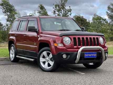 2012 Jeep Patriot MK MY2012 Limited CVT Auto Stick Red 6 Speed Constant Variable Wagon Liverpool Liverpool Area Preview
