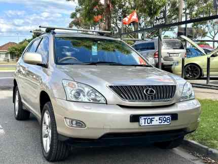 2005 Lexus RX330 MCU38R Update Sports Luxury Gold 5 Speed Sequential Auto Wagon West Footscray Maribyrnong Area Preview