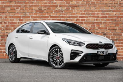 2019 Kia Cerato BD MY19 GT DCT White 7 Speed Sports Automatic Dual Clutch Sedan Berwick Casey Area Preview