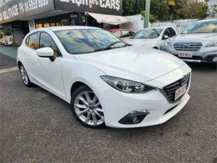 2016 Mazda 3 BM5438 SP25 SKYACTIV-Drive White 6 Speed Sports Automatic Hatchback Coorparoo Brisbane South East Preview
