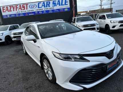 2018 Toyota Camry AXVH71R Ascent (Hybrid) White Continuous Variable Sedan Dandenong Greater Dandenong Preview
