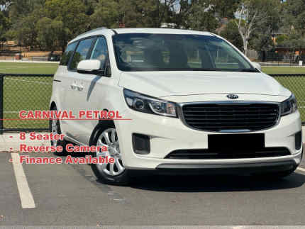 2018 Kia Carnival YP MY18 S Clear White 6 Speed Sports Automatic Wagon Bundoora Banyule Area Preview