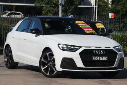 2022 Audi A1 GB MY23 35 TFSI Sportback S Tronic White 7 Speed Sports Automatic Dual Clutch Hatchback Penrith Penrith Area Preview