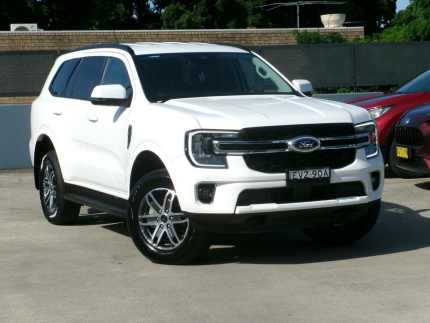 2022 Ford Everest UB 2022.00MY Trend White 10 Speed Sports Automatic SUV Campbelltown Campbelltown Area Preview