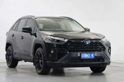 2022 Toyota RAV4 Axah52R Cruiser 2WD Black 6 Speed Constant Variable Wagon Hybrid Victoria Park Victoria Park Area Preview