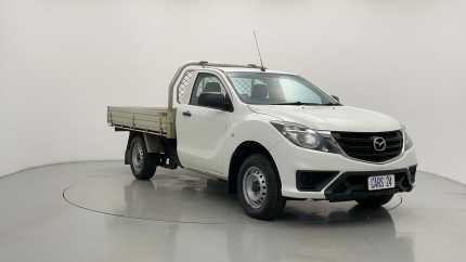 2018 Mazda BT-50 MY17 Update XT (4x2) White 6 Speed Manual Cab Chassis Laverton North Wyndham Area Preview
