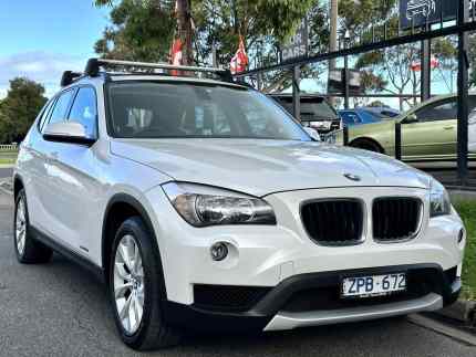 2013 BMW X1 E84 MY14 sDrive 18D White 8 Speed Automatic Wagon West Footscray Maribyrnong Area Preview