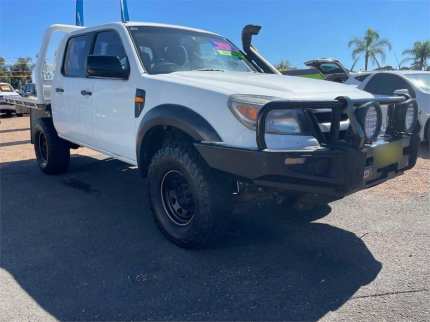 2009 Ford Ranger PK XL White 5 Speed Manual Cab Chassis Minchinbury Blacktown Area Preview