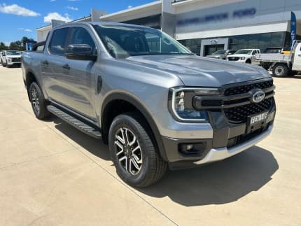 2023 Ford Ranger PY 2024.00MY Sport Silver 10 Speed Sports Automatic Double Cab Pick Up Muswellbrook Muswellbrook Area Preview