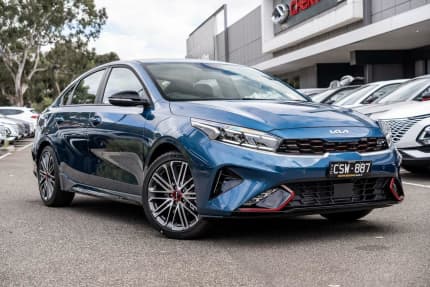 2024 Kia Cerato BD MY24 GT DCT Blue 7 Speed Sports Automatic Dual Clutch Sedan Mill Park Whittlesea Area Preview